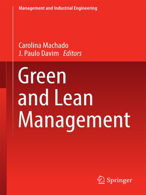 cover image of Green and Lean Management